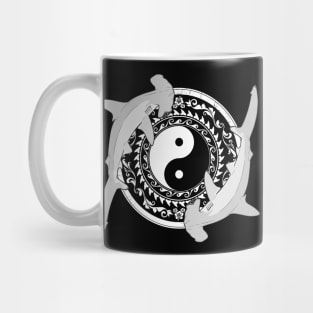 Yin and Yang Hammerhead Sharks Mug